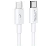 Фото Кабель REMAX RC-C021 Marlik White (6954851215547) Type-C/Type-C, 65W, 2м