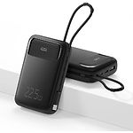 Фото Зовнішній акумулятор Power Bank McDoDo MC-3243 Black 10000 mAh, 22.5W, Built-in USB-C кабель #2