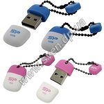 Изображение USB Flash 16Gb SILICON POWER Touch T07 Blue SP016GBUF2T07V1B) Фото USB Flash 16Gb SILICON POWER Touch T07 Blue SP016GBUF2T07V1B)