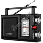 Фото SVEN SRP-450 (black) портативный радиоприёмник 3Вт, FM, джек 3,5