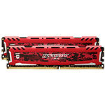 Изображение DDR-4 2шт x 8GB 3000МГц Crucial Ballistix Sport LT Red (BLS2K8G4D30AESEK) Фото DDR-4 2шт x 8GB 3000МГц Crucial Ballistix Sport LT Red (BLS2K8G4D30AESEK)