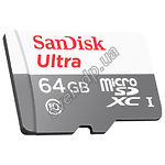 Изображение microSD XC 64Gb SanDisk Ultra Class 10 UHS-I (без переходника, SDSQUNS-064G-GN3MN) Фото microSD XC 64Gb SanDisk Ultra Class 10 UHS-I (без переходника, SDSQUNS-064G-GN3MN)