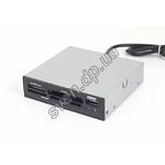 Изображение Картридер int 3,5" USB 2.0 Gembird FDI2-ALLIN1-AB Black (CF/MD/SM/MS/SD/MMC/XD) Фото Картридер int 3,5" USB 2.0 Gembird FDI2-ALLIN1-AB Black (CF/MD/SM/MS/SD/MMC/XD)