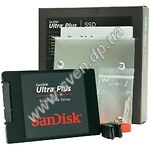 Изображение SSD SanDisk Ultra Plus 128GB 2.5" SATA-3 (SDSSDHP-128G-G25) Фото SSD SanDisk Ultra Plus 128GB 2.5" SATA-3 (SDSSDHP-128G-G25)