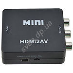 Фото Переходник STLab U-995 HDMI -> AV/RCA/CVBS Xbox360, PS3/4, TV/DVD