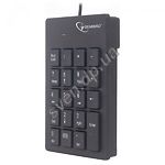Изображение Клавиатура Gembird KPD-U-01 Цифровая USB Фото Клавиатура Gembird KPD-U-01 Цифровая USB