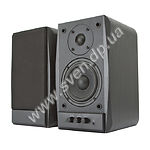 Изображение Акустическая система SVEN SPS-704 black, 2x25 Вт, деревянный корпус Фото Акустическая система SVEN SPS-704 black, 2x25 Вт, деревянный корпус