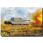 Изображение Коврик для мышки Podmyshku Танк E-100-М Коврик игровой 220х320 мм Фото Коврик для мышки Podmyshku Танк E-100-М Коврик игровой 220х320 мм