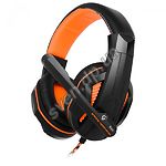 Изображение Gemix X-370 black-orange игровая гарнитура Фото Gemix X-370 black-orange игровая гарнитура