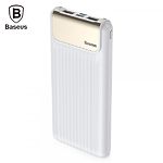 Фото Внешний аккумулятор Power Bank Baseus (PPYZ-C02) Thin QC3.0 M+T Daul input 10000mAh White