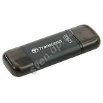 Изображение внешний HDD SSD TRANSCEND 128Gb 1,8" Go 300 USB/Lightning Black (TS128GJDG300K) Фото внешний HDD SSD TRANSCEND 128Gb 1,8" Go 300 USB/Lightning Black (TS128GJDG300K)
