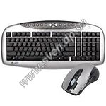 Изображение Клавиатура+мышь A4 RKS-2170D PS/2 Optic-RADIO (R7-70D), MultiMedia keys, silver-black Фото Клавиатура+мышь A4 RKS-2170D PS/2 Optic-RADIO (R7-70D), MultiMedia keys, silver-black
