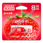 Изображение USB Flash - 8GB (GOODRAM FRESH STRAWBERRY SMELLIT! PD8GH2GRFSR9, 17MB/s Read 4MB Write) Фото USB Flash - 8GB (GOODRAM FRESH STRAWBERRY SMELLIT! PD8GH2GRFSR9, 17MB/s Read 4MB Write)