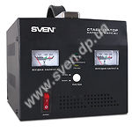Изображение Стабилизатор SVEN AVR-2000, 2000VA,6-ти ступенчатый,220V+/-25%(165-275), два вольтметра,2евророзетки Фото Стабилизатор SVEN AVR-2000, 2000VA,6-ти ступенчатый,220V+/-25%(165-275), два вольтметра,2евророзетки