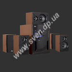 Изображение Комплект акустики HARDITY SP-520 (dark oak) Home Theatre 5+1: 20Вт+5*12Вт Фото Комплект акустики HARDITY SP-520 (dark oak) Home Theatre 5+1: 20Вт+5*12Вт