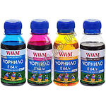 Изображение Комплект чернил WWM для Epson L110/L210/L355, 4*100г B/C/M/Y, Водорастворимые (E64SET4-2) 321590000 Фото Комплект чернил WWM для Epson L110/L210/L355, 4*100г B/C/M/Y, Водорастворимые (E64SET4-2) 321590000
