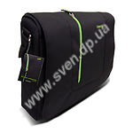 Изображение Сумка для Notebook CANYON CNR-NB18L (Нейлон, Black-Green, 90x440x360mm) для 16" Фото Сумка для Notebook CANYON CNR-NB18L (Нейлон, Black-Green, 90x440x360mm) для 16"