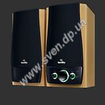 Фото Акустическая система HARDITY SP-240 beech, 2x12 Вт, деревянный корпус