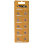 Изображение Батарейка X-Digital AG4 (V377) Alkaline 1.5V (Blister/10шт) Фото Батарейка X-Digital AG4 (V377) Alkaline 1.5V (Blister/10шт)