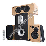 Изображение Комплект акустики SVEN B3-10 (beech) Home Theatre 3+1: 50Вт+3*15Вт, деревянный корпус, ДУ Фото Комплект акустики SVEN B3-10 (beech) Home Theatre 3+1: 50Вт+3*15Вт, деревянный корпус, ДУ
