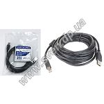 Изображение Кабель Gembird CBLF-USB2-AMBM-15, 4,5m (printer) ферро-фильтр, black Фото Кабель Gembird CBLF-USB2-AMBM-15, 4,5m (printer) ферро-фильтр, black