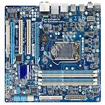 Фото Материнская плата GIGABYTE GA-P55M-UD2, Intel P55, S-1156, DDRIII, PCIex16x, S-ATA-IIRaid, Audio 8c