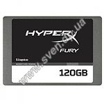 Изображение SSD Kingston HyperX Fury 120Gb 2.5" SATA III (SHFS37A/120G) Фото SSD Kingston HyperX Fury 120Gb 2.5" SATA III (SHFS37A/120G)