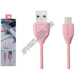 Изображение Кабель REMAX RC-050m Lesu USB-MicroUSB 1м Pink 1.3A Фото Кабель REMAX RC-050m Lesu USB-MicroUSB 1м Pink 1.3A
