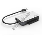 Фото Конвертер STLab U-1160 USB3.1 Gen2 type C на HDD/SSD SATA-III, БП 1,8A/12B