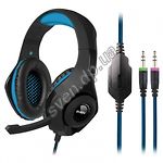 Изображение SVEN AP-G887MV black-blue наушники с микрофоном (кожаные) Джек 2*3,5мм Фото SVEN AP-G887MV black-blue наушники с микрофоном (кожаные) Джек 2*3,5мм