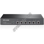 фото TP-Link TL-R480T+ Маршрутизатор 5 WAN/LAN 10/100Mb, балансировка нагрузки, DHCP сервер