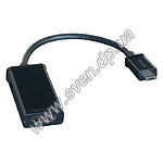 Фото Кабель SVEN HDMI F -- micro-USB (BM 5pin) MHL 0.2m  (art00561)