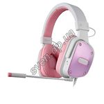 Фото Sades SA-722 Dpower White/Pink гарнитура