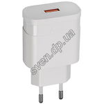 Изображение Сетевое ЗУ RIVACASE VA4110 W00, White, 18W, QC3.0 Фото Сетевое ЗУ RIVACASE VA4110 W00, White, 18W, QC3.0