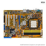 Фото ASUS M3A S-AM2+ AMD770/SB600, DDRII,PCIex16, S-ATA Raid, Sound 8ch, Lan Giga