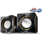 Изображение Акустическая система SVEN CUBIC-1 black, 2*2W speaker, 2mini-jack 3,5 + USB Фото Акустическая система SVEN CUBIC-1 black, 2*2W speaker, 2mini-jack 3,5 + USB