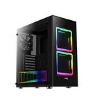 Изображение Корпус AEROCOOL TOR Tempered Glass RGB (Black) без БП Фото Корпус AEROCOOL TOR Tempered Glass RGB (Black) без БП