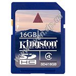 Изображение SD HC 16Gb KINGSTON (SD4/16GB) Class 4 Фото SD HC 16Gb KINGSTON (SD4/16GB) Class 4