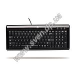 Изображение Клавиатура Logitech Ultra Flat RU black, USB, box (967653-0112) Фото Клавиатура Logitech Ultra Flat RU black, USB, box (967653-0112)