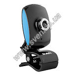 Изображение WEB-камера SVEN IC-350web Black, 1.3Mp dinamic/0.35Mp CMOS, USB, микрофон Фото WEB-камера SVEN IC-350web Black, 1.3Mp dinamic/0.35Mp CMOS, USB, микрофон