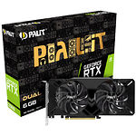 Изображение Видеокарта Palit GeForce RTX 2060 6Gb Dual (NE62060018J9-1160A) Фото Видеокарта Palit GeForce RTX 2060 6Gb Dual (NE62060018J9-1160A)