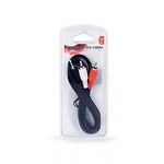 Изображение Кабель Gembird Cablexpert CCAB-458-1.5M, Аудио 3,5mm(джек)/2xRCA(тюльпан)папа Фото Кабель Gembird Cablexpert CCAB-458-1.5M, Аудио 3,5mm(джек)/2xRCA(тюльпан)папа