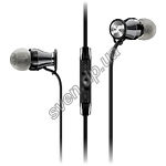 Изображение SENNHEISER MOMENTUM M2 IEi Black Сhrome, наушники вкладыши с микрофоном Фото SENNHEISER MOMENTUM M2 IEi Black Сhrome, наушники вкладыши с микрофоном