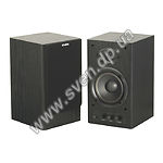 Изображение Акустическая система SVEN SPS-610 black, 2x10 Вт, деревянный корпус Фото Акустическая система SVEN SPS-610 black, 2x10 Вт, деревянный корпус