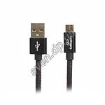 Изображение Кабель Cablexpert CCPB-M-USB-04BK USB to microUSB 1м, премиум Фото Кабель Cablexpert CCPB-M-USB-04BK USB to microUSB 1м, премиум