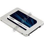 SSD жесткий диск Crucial MX500 250Gb 2.5" 7mm SATA III (CT250MX500SSD1) 560/510 Mb/s - фото