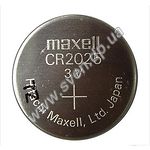 Фото Батарейка MAXELL Lithium Coin Cell 11239200 CR2025 (4902580103033) 1шт/blister