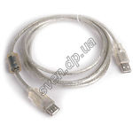 Изображение Кабель Gemix GC 1609 USB2.0 AM/AF-6ft, удлинитель 1,8м c ферро-фильтрами, прозрачный Фото Кабель Gemix GC 1609 USB2.0 AM/AF-6ft, удлинитель 1,8м c ферро-фильтрами, прозрачный