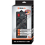 Изображение Фильтр-удлинитель сетевой REAL-EL RS-8 PROTECT USB 3m Black (EL122300020) 8 розеток, 2*USB 2.1А Фото Фильтр-удлинитель сетевой REAL-EL RS-8 PROTECT USB 3m Black (EL122300020) 8 розеток, 2*USB 2.1А
