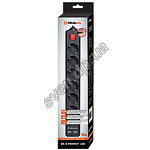 Изображение Фильтр-удлинитель сетевой REAL-EL RS-6 PROTECT USB 3m Black (EL122300017) 6 розеток, 2*USB 2.1А Фото Фильтр-удлинитель сетевой REAL-EL RS-6 PROTECT USB 3m Black (EL122300017) 6 розеток, 2*USB 2.1А